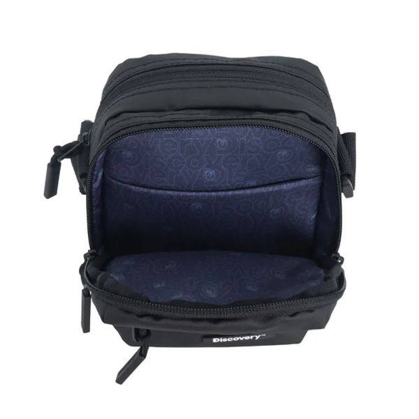 Τσαντάκι ανδρικό ώμου μαύρο Discover Urban Shoulder Bag D03443.06 Black