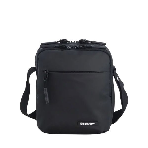 Τσάντα ανδρική ώμου μαύρη Discover Urban Shoulder Bag D03444.06 Black