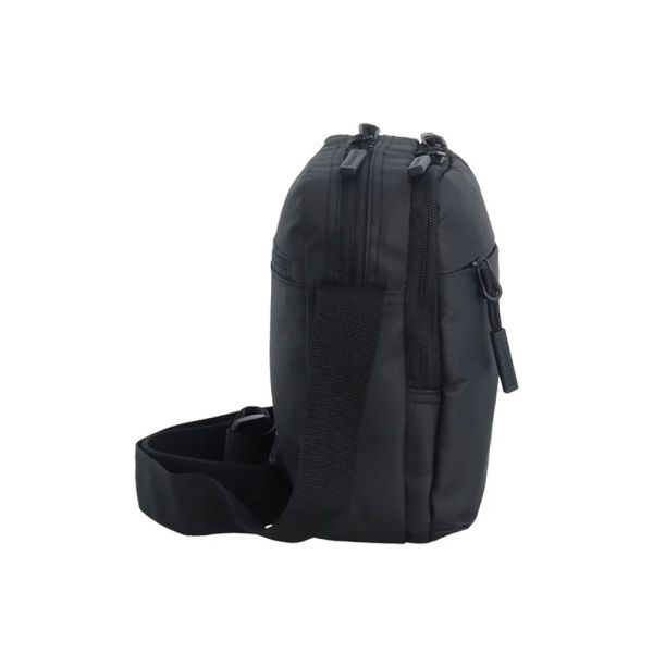 Τσάντα ανδρική ώμου μαύρη Discover Urban Shoulder Bag D03444.06 Black