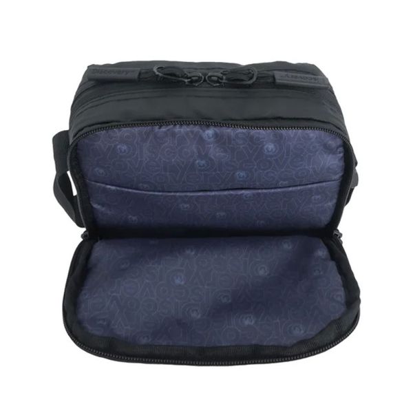Τσάντα ανδρική ώμου μαύρη Discover Urban Shoulder Bag D03444.06 Black