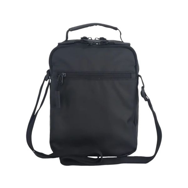 Τσάντα ανδρική ώμου & χεριού μαύρη Discover Urban Handle Shoulder Bag D03445.06 Black