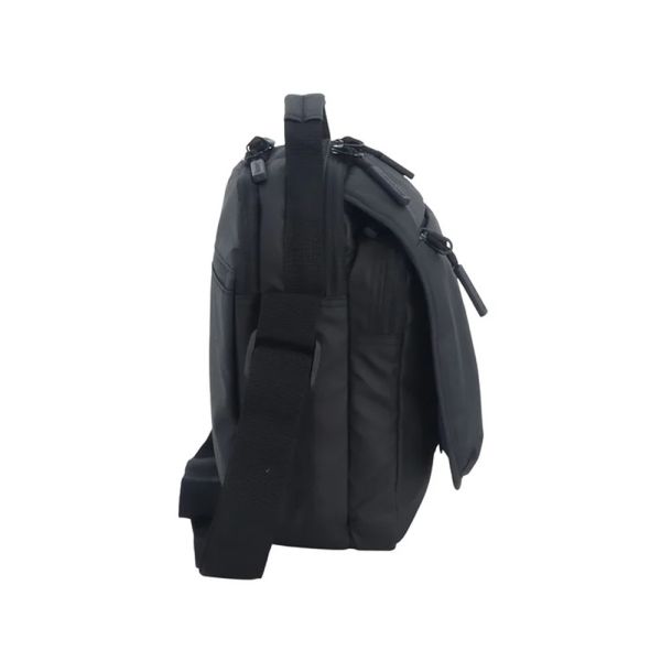 Τσάντα ανδρική ώμου & χεριού μαύρη Discover Urban Handle Shoulder Bag D03445.06 Black