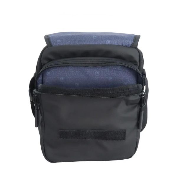 Τσάντα ανδρική ώμου & χεριού μαύρη Discover Urban Handle Shoulder Bag D03445.06 Black