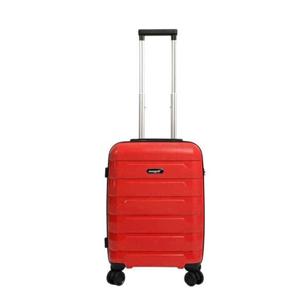 Βαλίτσα σκληρή  μικρή επεκτάσιμη κόκκινη Seagull SG180 - S
