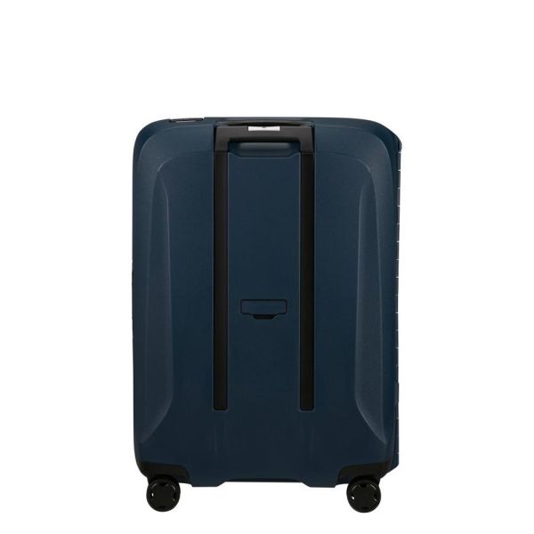Βαλίτσα σκληρή 4 ρόδες μικρή μπλε Samsonite Essens Spinner 55 / 20 Midnight Blue