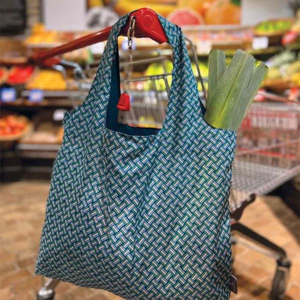 Τσάντα αγορών σιέλ Cedon Easy Bag 2.0 Trio Green