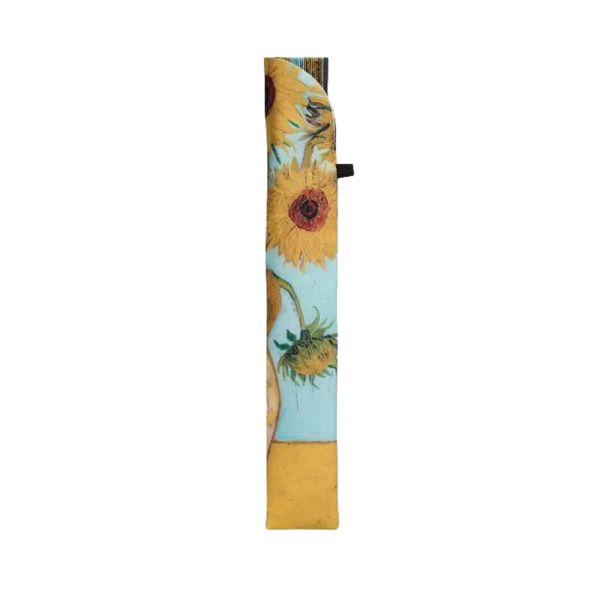 Βεντάλια ξύλινη φλοράλ  Cedon Vincent Van Gogh Sunflowers