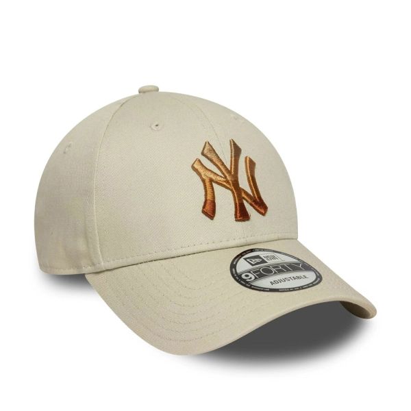 Καπέλο τζόκεϊ μπεζ New York Yankees New Era 9Forty Ombre Infill
