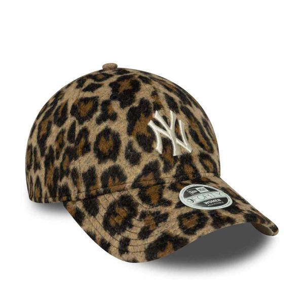Καπέλο τζόκεϊ γυναικείο animal print New York Yankees New Era 9Forty Women Cosy Animal Cap