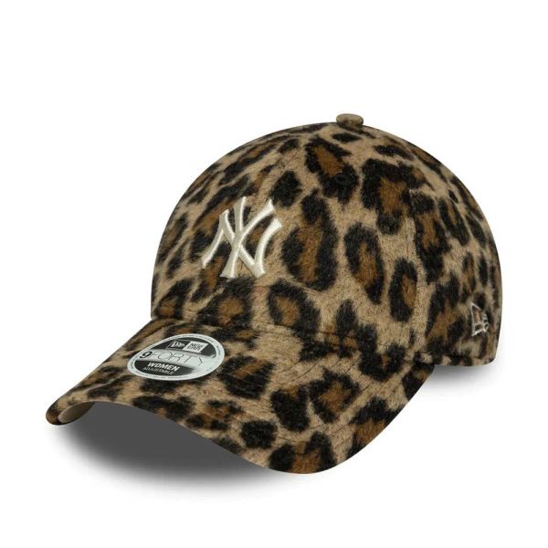 Καπέλο τζόκεϊ γυναικείο animal print New York Yankees New Era 9Forty Women Cosy Animal Cap