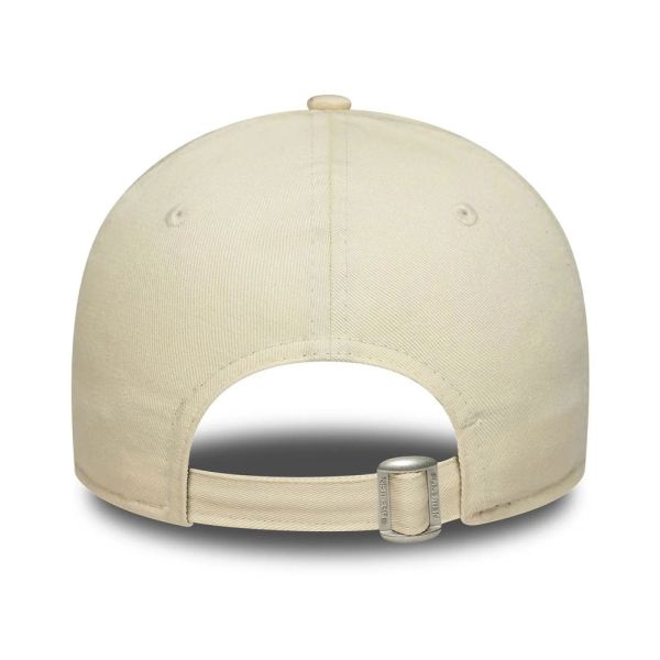 Καπέλο τζόκεϊ γυναικείο εκρού New York Yankees New Era 9Forty Metallic Logo