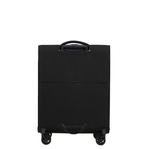 Βαλίτσα μαλακή μαύρη καμπίνας  4 ρόδες Samsonite Litebeam  Spinner  55 cm