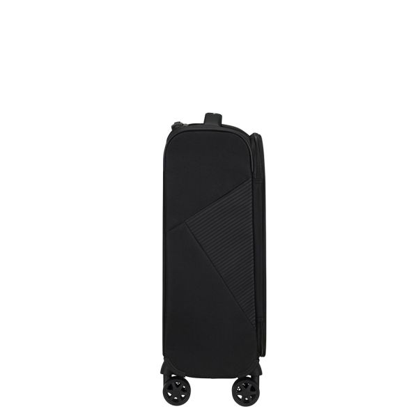 Βαλίτσα μαλακή μαύρη καμπίνας  4 ρόδες Samsonite Litebeam  Spinner  55 cm