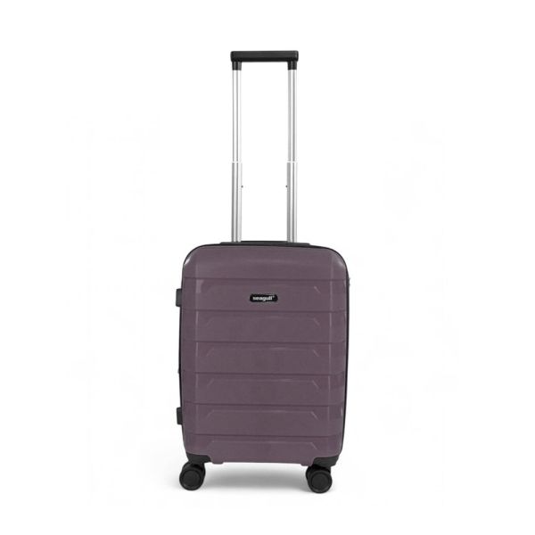 Βαλίτσα σκληρή  μικρή επεκτάσιμη γκρι Seagull SG180 - S