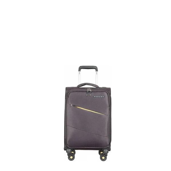 Βαλίτσα μαλακή καμπίνας γκρι με 4 ρόδες  Verage Bristol 4W S Grey
