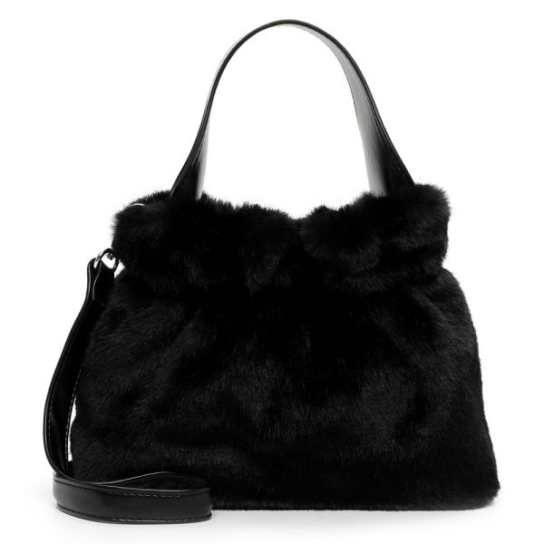 Γυναικεία τσάντα χεριού - χιαστί μαύρη  Emily & Noah  Nanterre Rue 09 Black