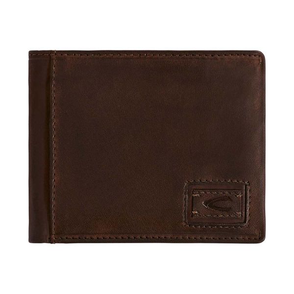 Πορτοφόλι δερμάτινο οριζόντιο καφέ Camel Active Dust Wallet Brown