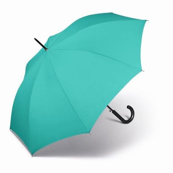 Ομπρέλα μεγάλη αυτόματη μέντα Happy Rain Essentials  Long Stick Umbrella Mint