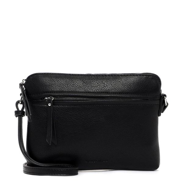 Γυναικεία τσάντα ώμου - χιαστί μαύρη  Emily & Noah Emma Shoulder Bag