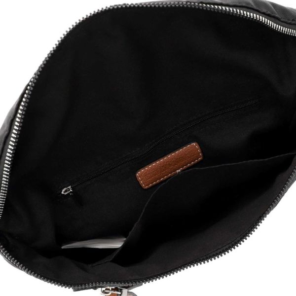 Τσαντάκι γυναικείο χιαστί μαύρο  Emily & Noah Esther