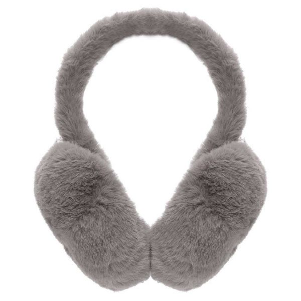 Γυναικεία γούνινα καλύμματα αυτιών γκρι Emily & Noah Hara Earmuff