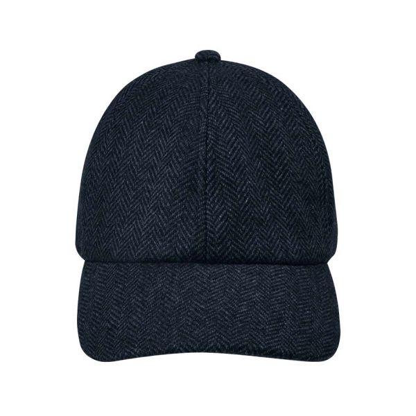 Καπέλο τζόκεϊ  χειμερινό ψαροκόκαλο μπλε