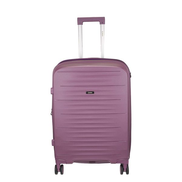 Βαλίτσα μεσαία σκληρή επεκτάσιμη μωβ με 4 ρόδες Xplorer 178 24''