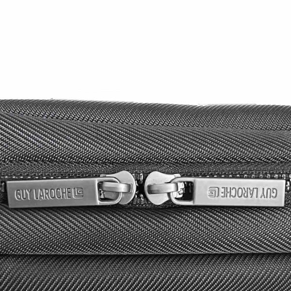 Τσαντάκι μέσης ανδρικό μαύρο Guy Laroche Waist Bag Black