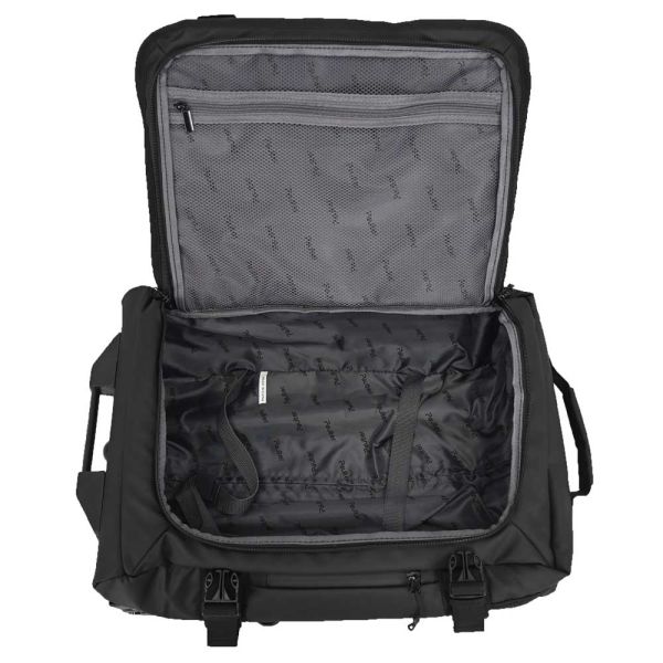 Τσάντα ταξιδίου καμπίνας - σακίδιο πλάτης μαύρο με 2 ρόδες Paulter 3035