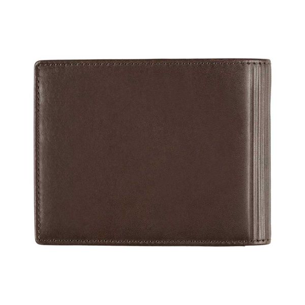Πορτοφόλι δερμάτινο οριζόντιο καφέ Camel Active Cliff Wallet Brown