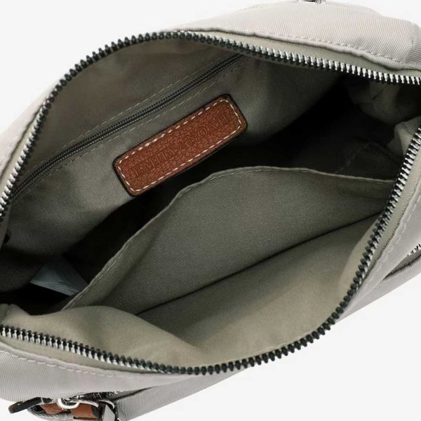 Τσάντα ώμου μεσαία γυναικεία χακί Emily & Noah Esther Shoulder Bag