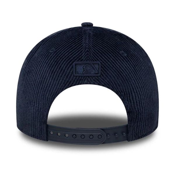 Καπέλο τζόκεϊ κοτλέ μπλε New York Yankees New Era 9Forty MLB Cord M-Crown Cap Navy