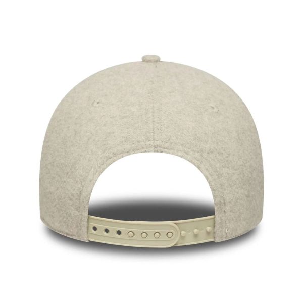 Καπέλο τζόκεϊ μπεζ μελανζέ New York Yankees New Era 9Forty MLB Cap Cream