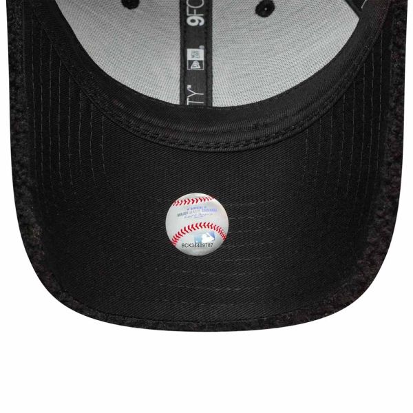 Καπέλο τζόκεϊ μπουκλέ μαύρο New York Yankees New Era 9Forty Borg Neyyan Cap Black / White