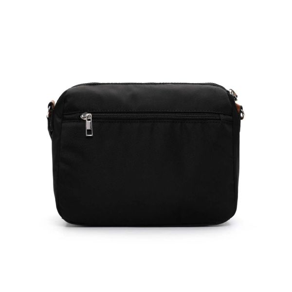 Τσάντα ώμου μεσαία γυναικεία μαύρη Emily & Noah Esther Shoulder Bag