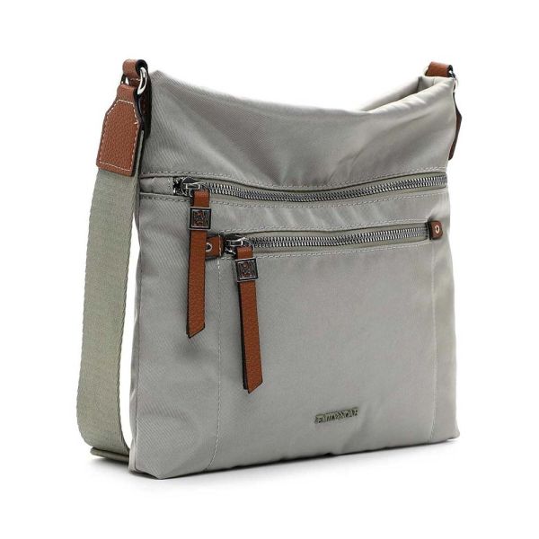 Τσάντα ώμου γυναικεία χακί Emily & Noah Esther Shoulder Bag