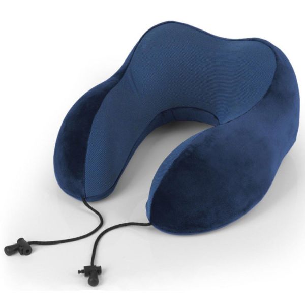 Μαξιλάρι ταξιδιού μπλε Gabol Travel Memory Foam Pillow