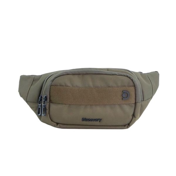 Τσαντάκι μέσης χακί Discovery Downtown Waist Bag D00920.11 Khaki