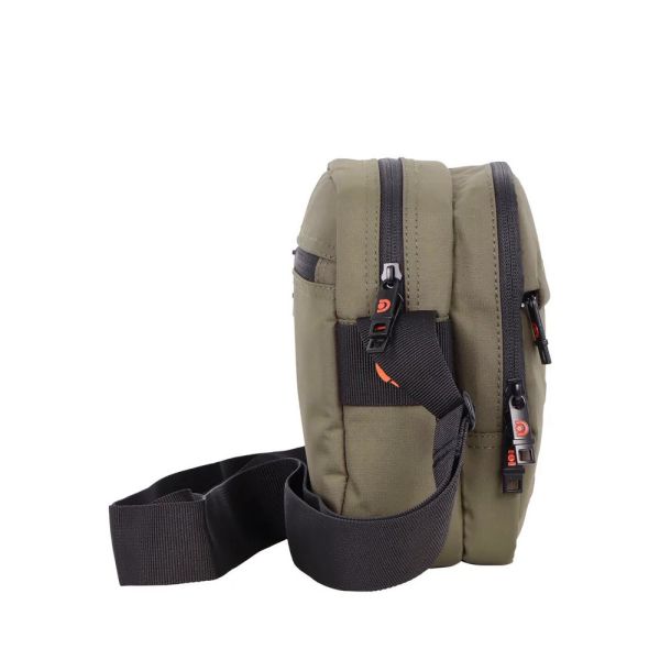 Τσαντάκι ώμου ανδρικό χακί  Discovery Geyser Utility Bag D01201.11 Khaki