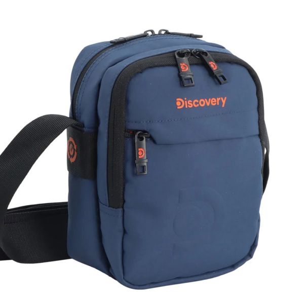 Τσαντάκι ώμου ανδρικό μπλε Discovery Geyser Utility Bag D01201.49 Navy