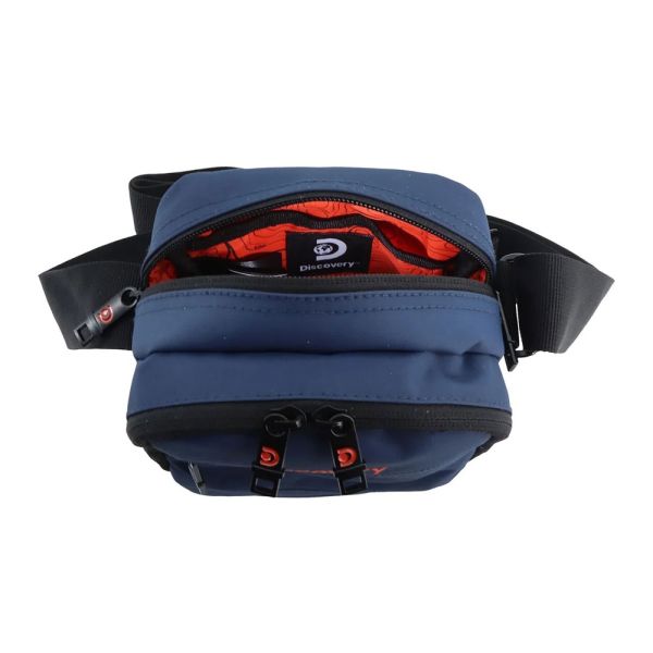 Τσαντάκι ώμου ανδρικό μπλε Discovery Geyser Utility Bag D01201.49 Navy