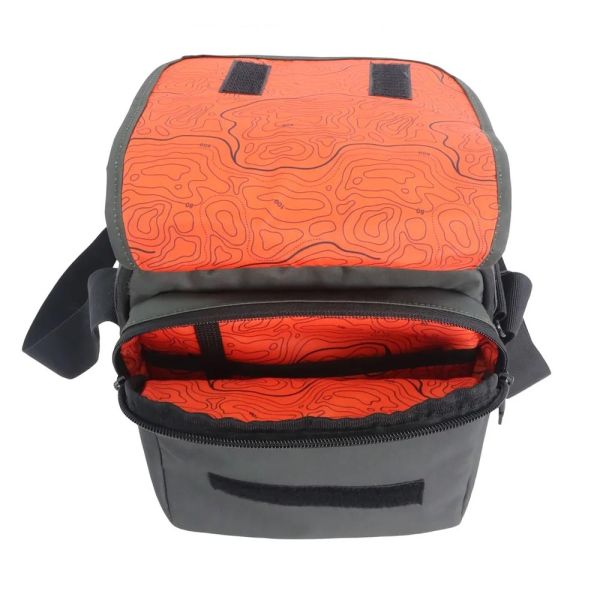 Τσάντα ώμου - χεριού ανδρική χακί Discovery Geyser Utility Crossbody Bag With Flap D01202.11 Khaki