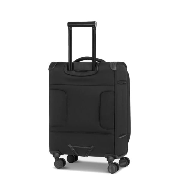 Βαλίτσα  μικρή επεκτάσιμη μαύρη με 4 ρόδες Verage Toledo II Expandable 4w Spinner S Luggage Black VG 21022