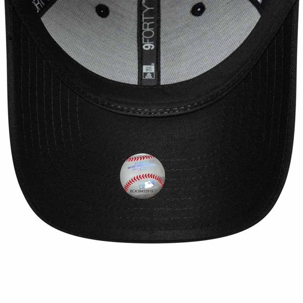Καπέλο τζόκεϊ μαύρο New York Yankees New Era 9Forty MLB Cap Metallic Black