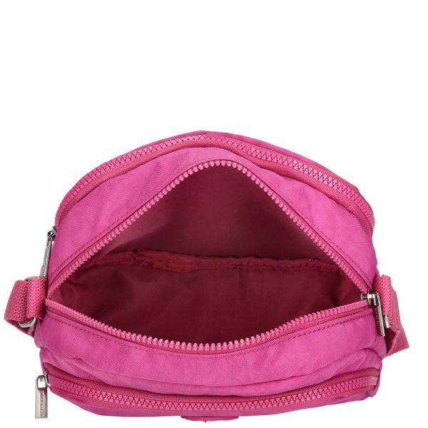 Τσάντα ώμου γυναικεία φούξια Enrico Benetti Suzie Crossbody Bag