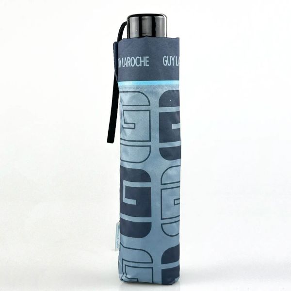 Ομπρέλα γυναικεία αυτόματη σπαστή μπλε Guy Laroche Automatic Folding Umbrella 8398
