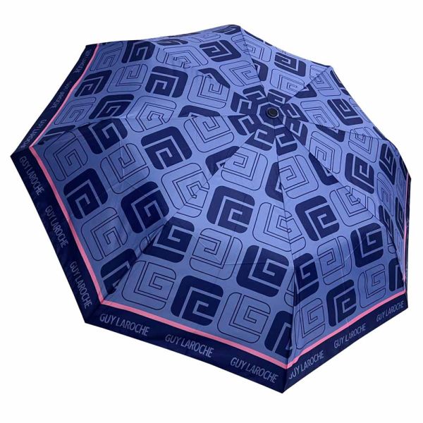 Ομπρέλα γυναικεία αυτόματη σπαστή μωβ Guy Laroche Automatic Folding Umbrella 8398