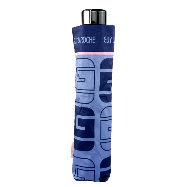 Ομπρέλα γυναικεία αυτόματη σπαστή μωβ Guy Laroche Automatic Folding Umbrella 8398