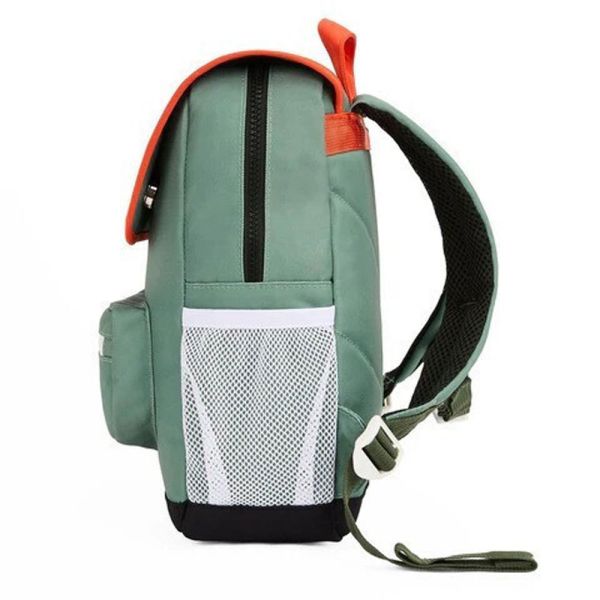 Σακίδιο πλάτης παιδικό με καπάκι χακί Hello Hossy Backpack Mini Forest