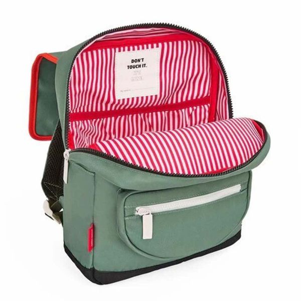 Σακίδιο πλάτης παιδικό με καπάκι χακί Hello Hossy Backpack Mini Forest